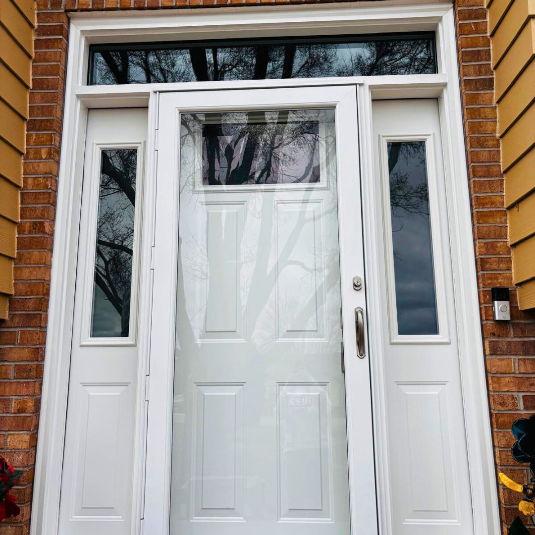 Modern Front Door Replacement by RTG Windows